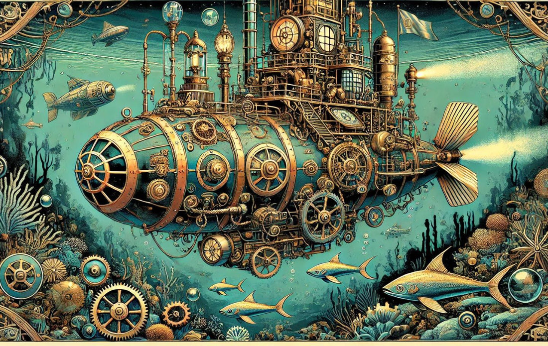 Sous-marins Steampunk 