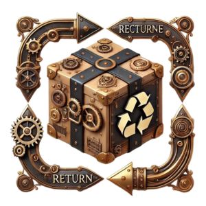 logo colis steampunk