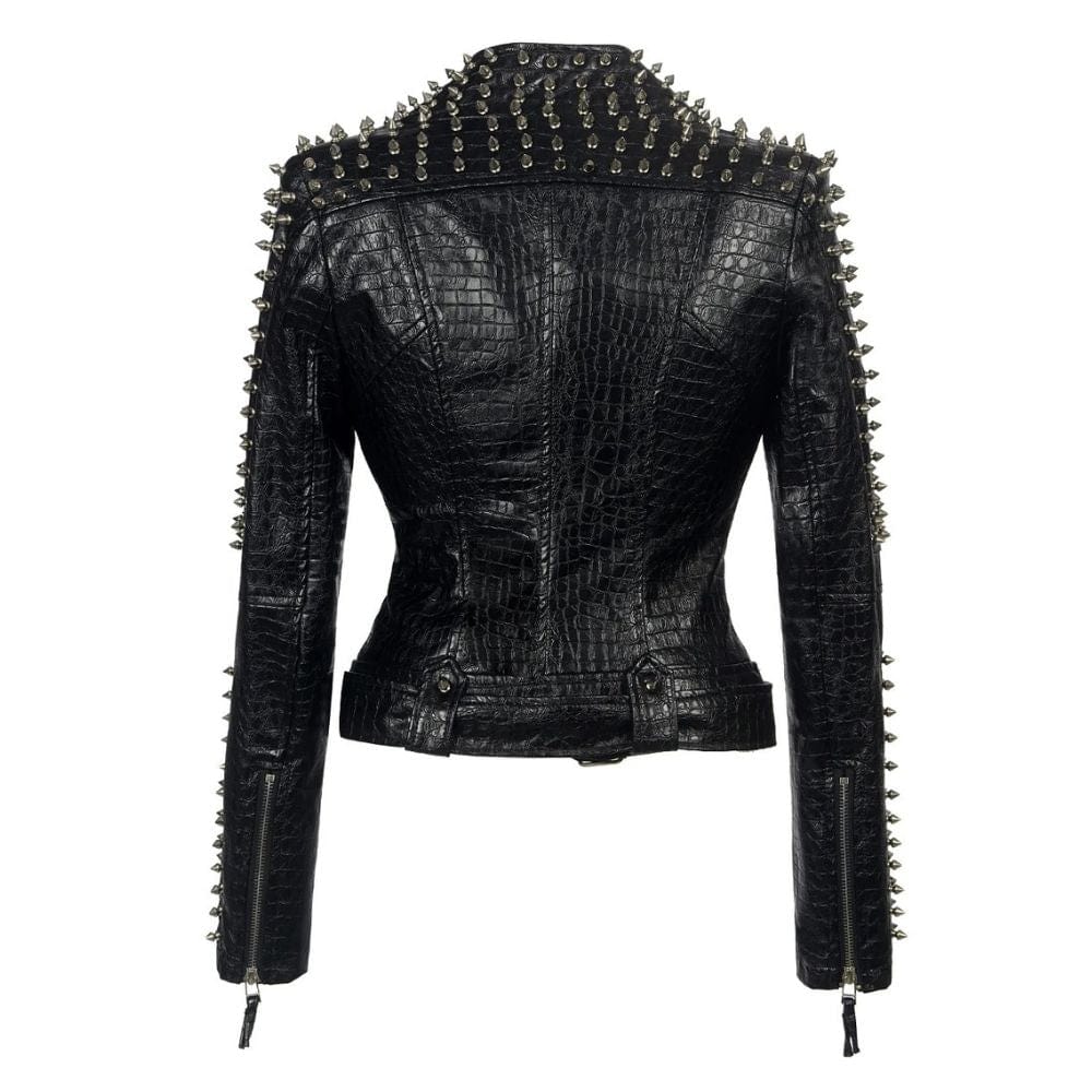 Veste Steampunk Femme Rivet – Raven Queen