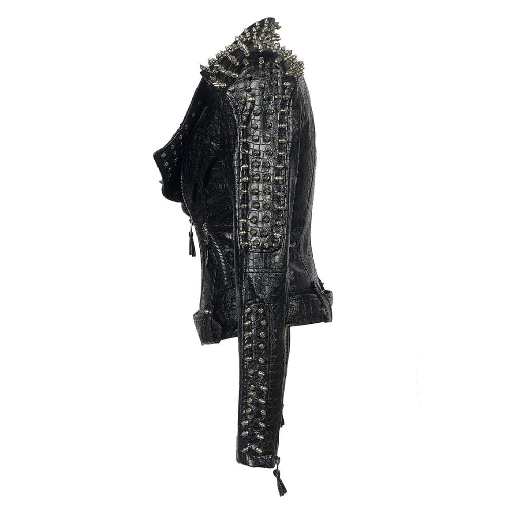 Veste Steampunk Femme Rivet – Raven Queen