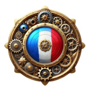 drapeau français steampunk