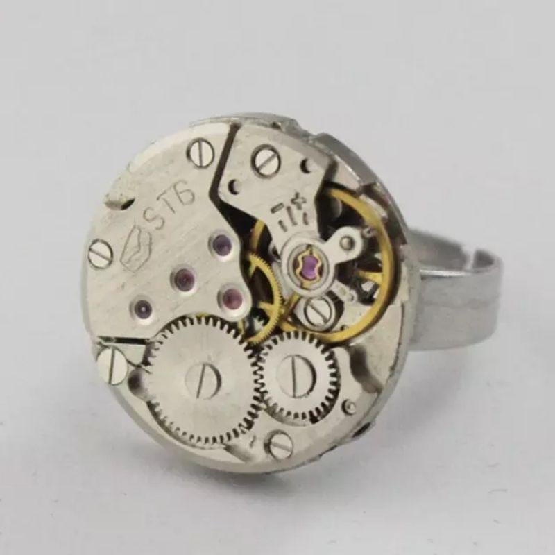 Bague Steampunk Mécanique | Mécanorium - The Steampunk Emporium