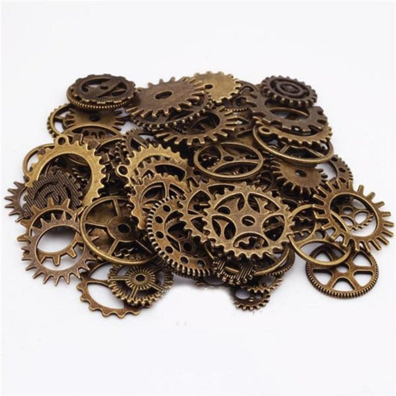 Bijoux Steampunk Engrenages | Créations MysticGear - The Steampunk Emporium Bronze