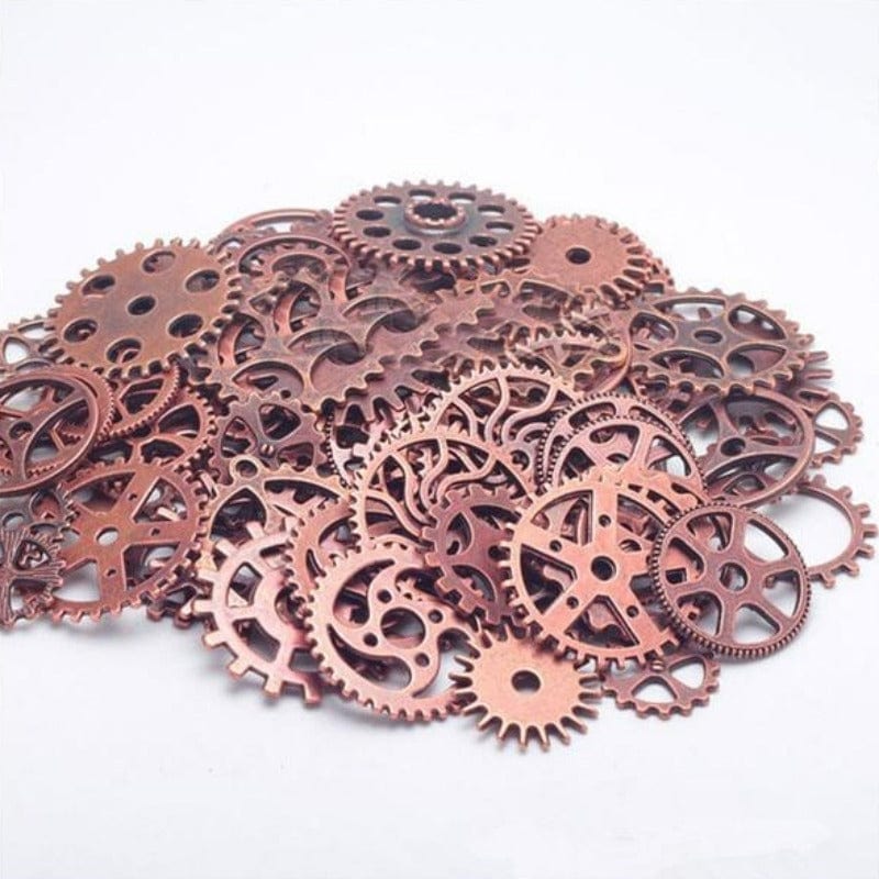 Bijoux Steampunk Engrenages | Créations MysticGear - The Steampunk Emporium Cuivre