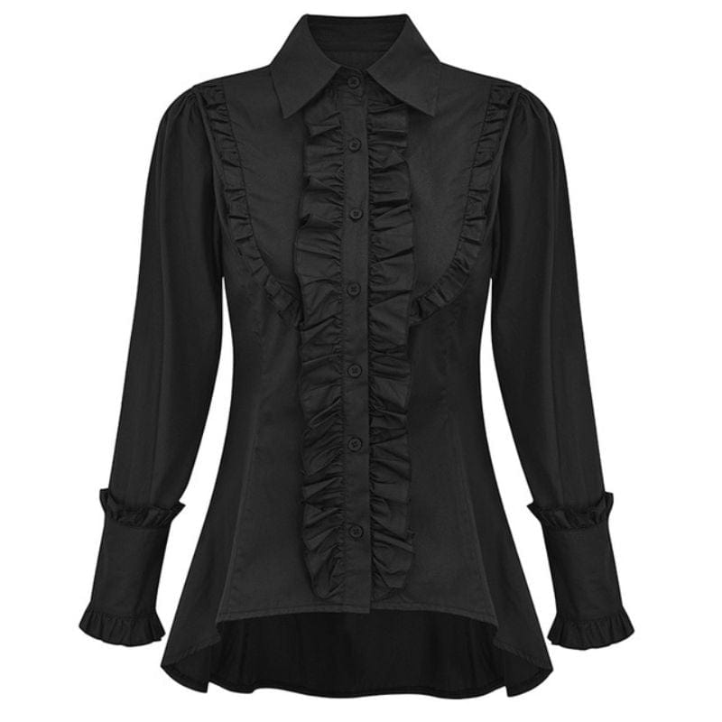 Blouse Élégance Gothique | Fashionista Glamour - The Steampunk Emporium S