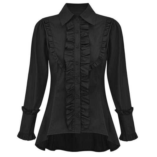 Blouse Élégance Gothique | Fashionista Glamour - The Steampunk Emporium S