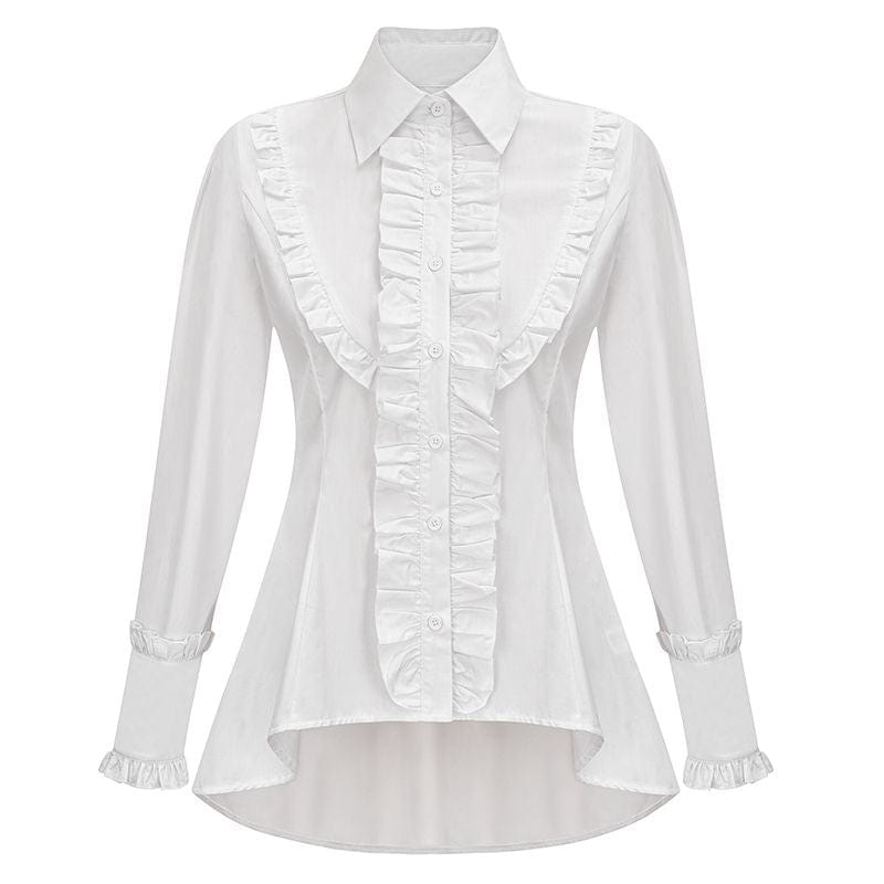 Blouse Élégance Victorienne | Dame de Charme - The Steampunk Emporium S