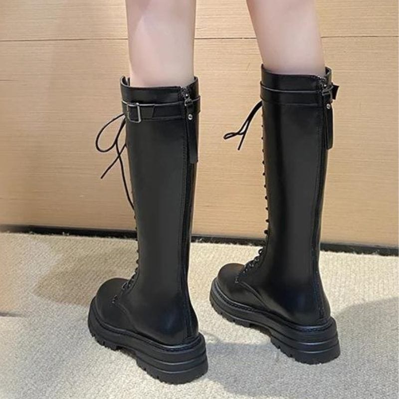 Bottes Steampunk Femme en PU | SteamChic - The Steampunk Emporium