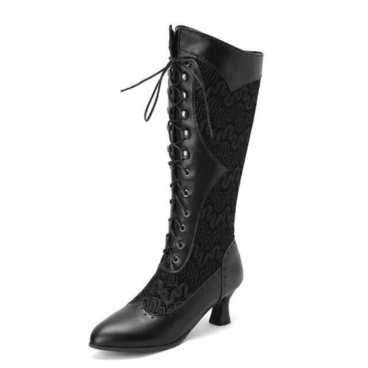 Bottes Steampunk Victoriennes | SteamFusion - The Steampunk Emporium Noir / 34