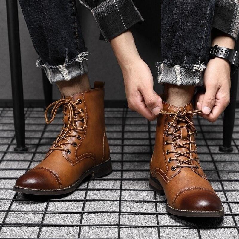 Bottines Steampunk Homme | Chaussures BrassGear - The Steampunk Emporium