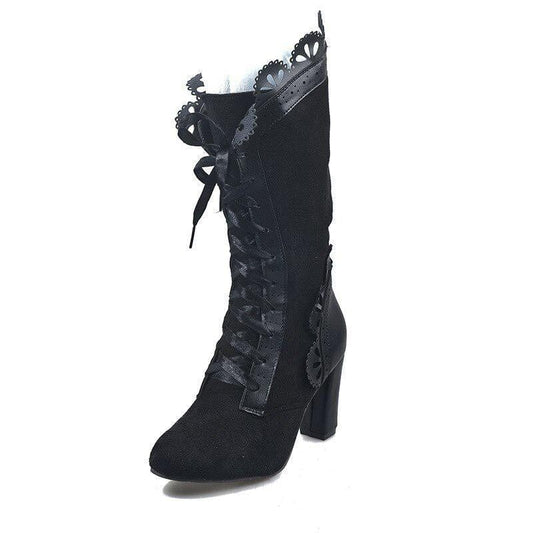 Bottines Steampunk Victoriennes | Airship Elite - The Steampunk Emporium Noir / 35