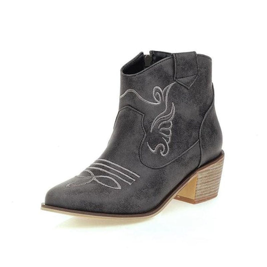 Bottines Western Femme | StarGlam - The Steampunk Emporium Noir / 33