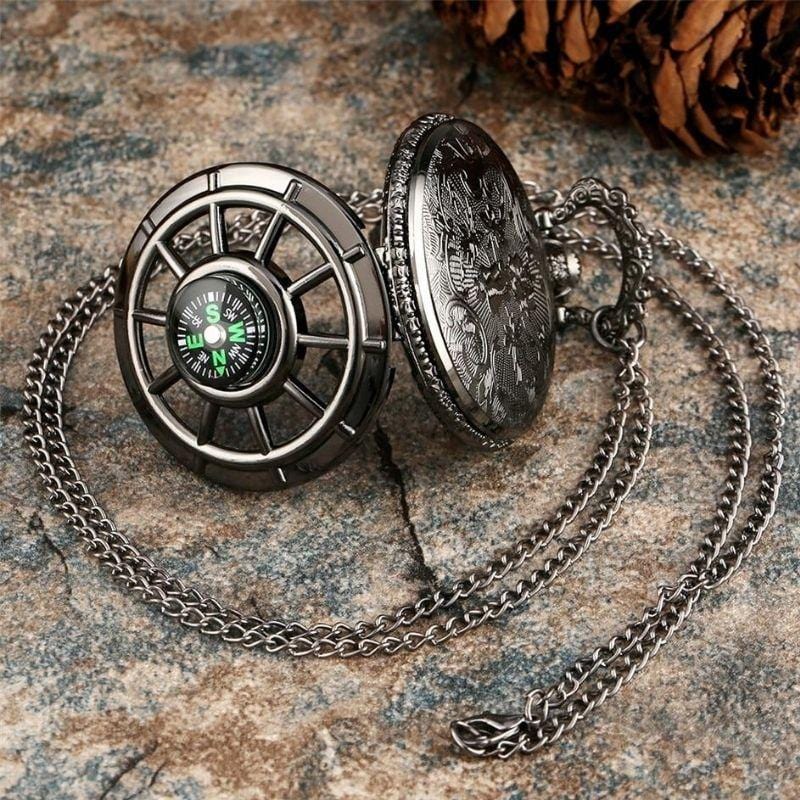 Boussole Gousset Steampunk | TimeNavigator - The Steampunk Emporium