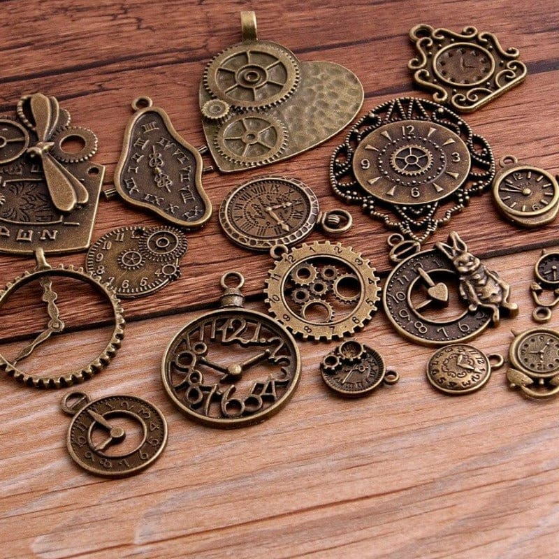 Breloque Engrenage | Éclat Mécanique - The Steampunk Emporium Bronze