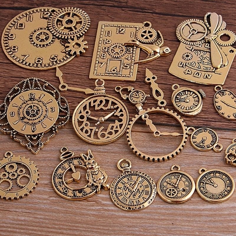 Breloque Steampunk | Éclat d'Antiquité - The Steampunk Emporium Or