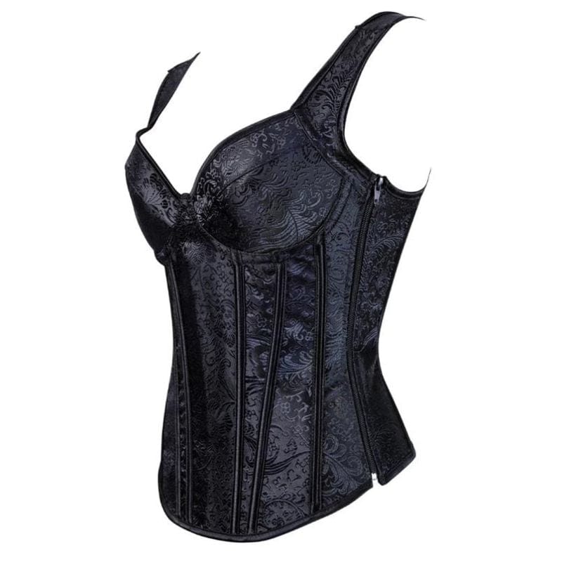 Bustier Gothique Romantique | Charme Éternel - The Steampunk Emporium