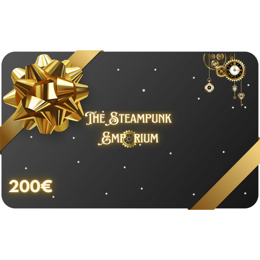 Carte Cadeau Steampunk | SteamGift - The Steampunk Emporium €200.00