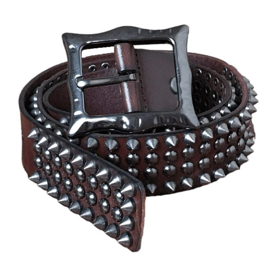 Ceinture Punk Rock pour Homme | StyleXpert - The Steampunk Emporium Marron / 105cm