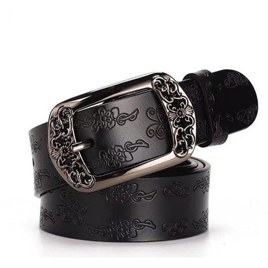 Ceinture Simili Steampunk pour Femme | ShadowGear - The Steampunk Emporium Noir / 105cm