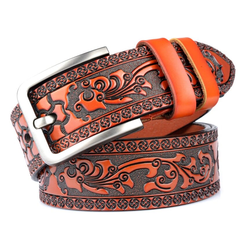 Ceinture Style Western | TrendyCowboy - The Steampunk Emporium Orange / 105cm