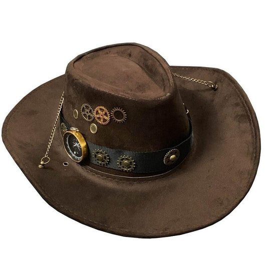 Chapeau de Cowboy Steampunk | SteamElite - The Steampunk Emporium