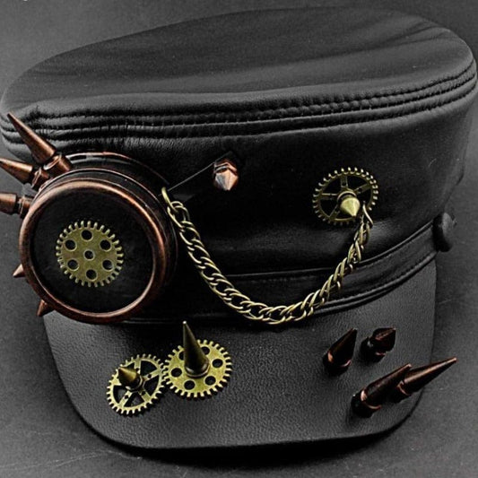 Chapeau Militaire Steampunk | StyleForge - The Steampunk Emporium