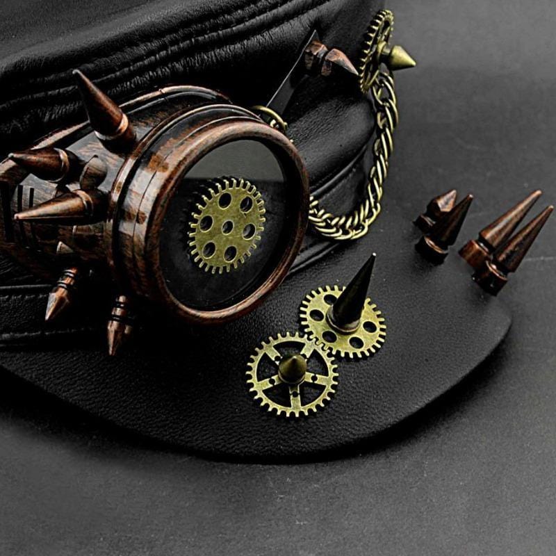 Chapeau Militaire Steampunk | StyleForge - The Steampunk Emporium