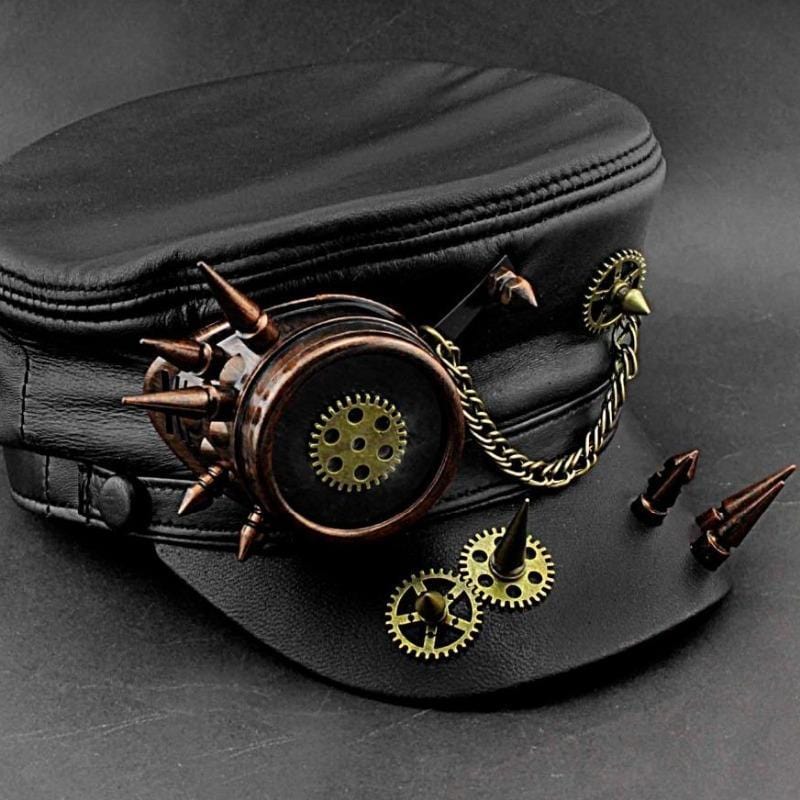 Chapeau Militaire Steampunk | StyleForge - The Steampunk Emporium