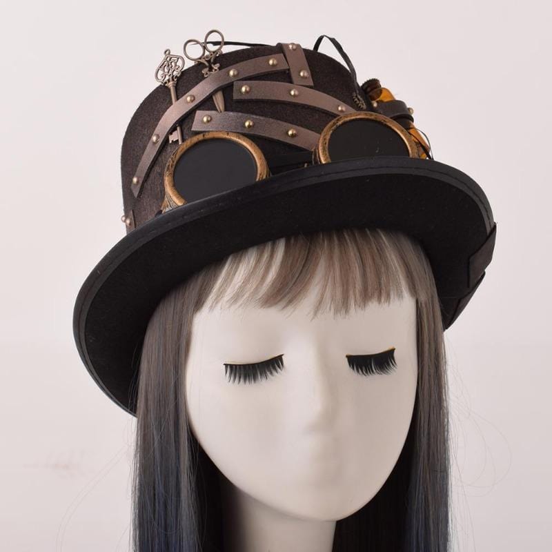 Chapeau Savant Steampunk | Éclat de l'Avenir - The Steampunk Emporium