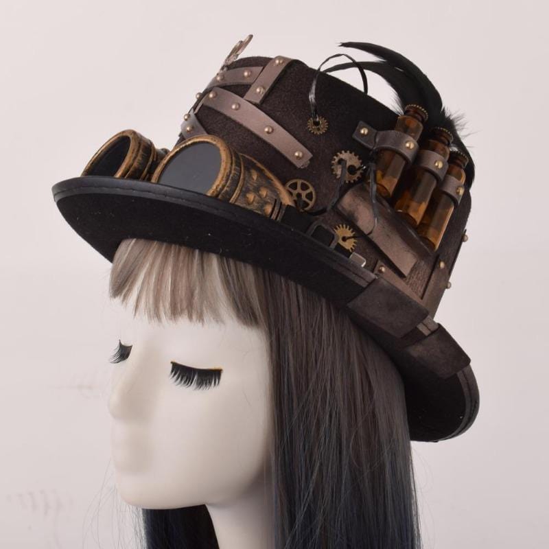 Chapeau Savant Steampunk | Éclat de l'Avenir - The Steampunk Emporium