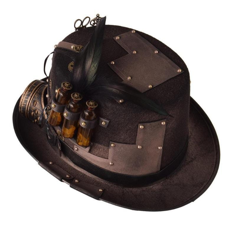 Chapeau Savant Steampunk | Éclat de l'Avenir - The Steampunk Emporium