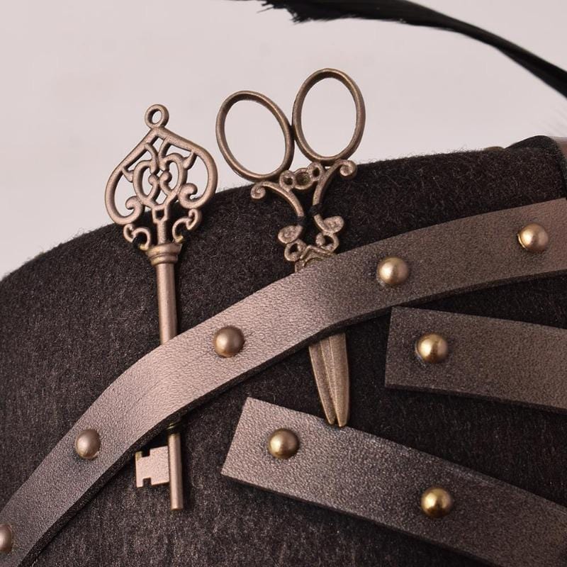 Chapeau Savant Steampunk | Éclat de l'Avenir - The Steampunk Emporium