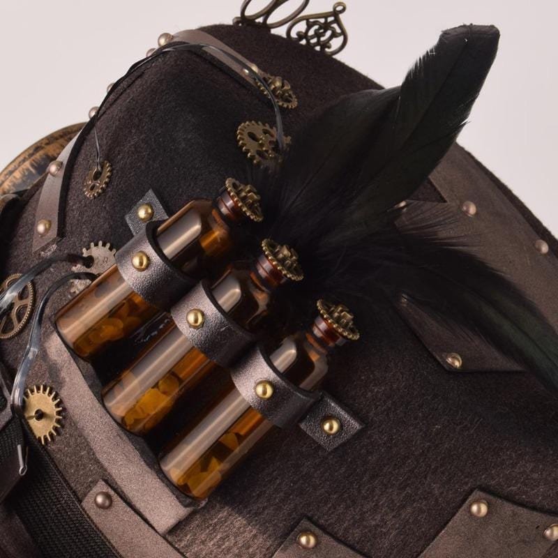 Chapeau Savant Steampunk | Éclat de l'Avenir - The Steampunk Emporium