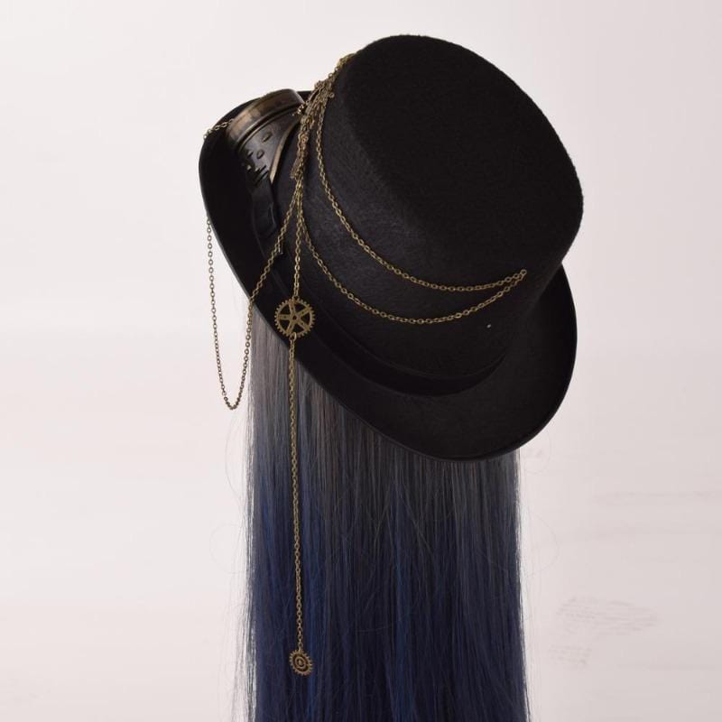 Chapeau Steampunk avec Chaîne | CyberGear - The Steampunk Emporium