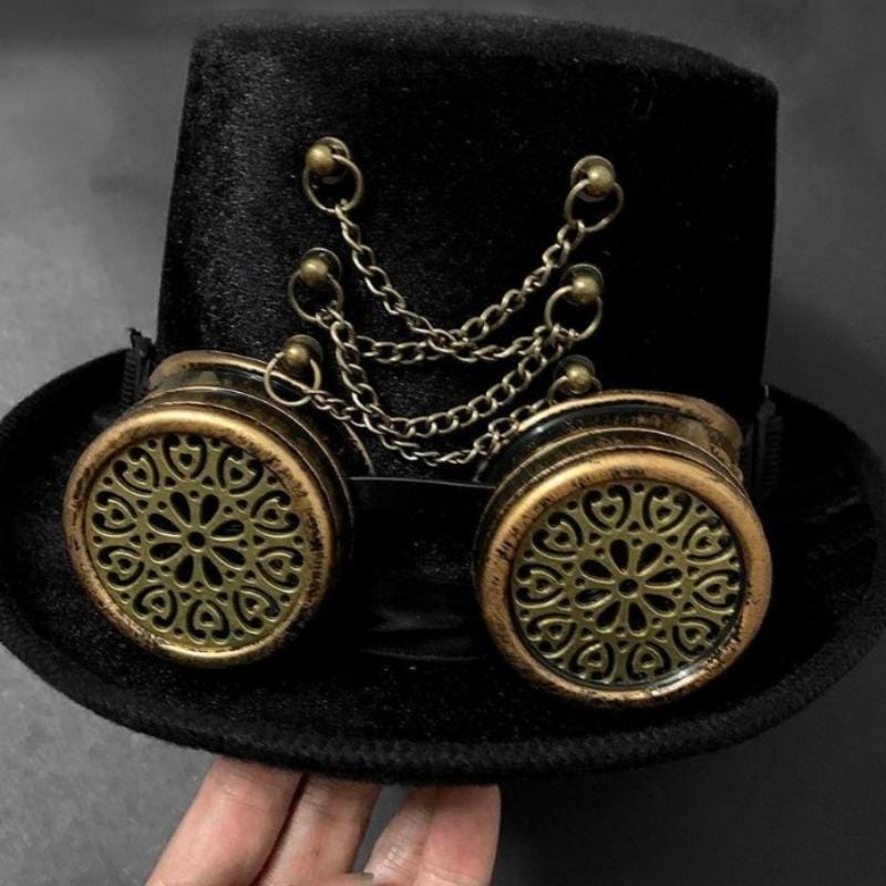 Chapeau Steampunk Dandy | Mécanisant Brilliance - The Steampunk Emporium