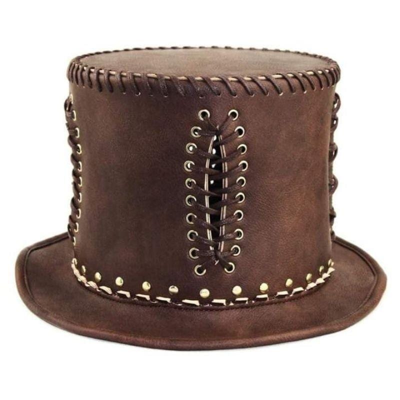 Chapeau Steampunk en PU | SteamFlex - The Steampunk Emporium