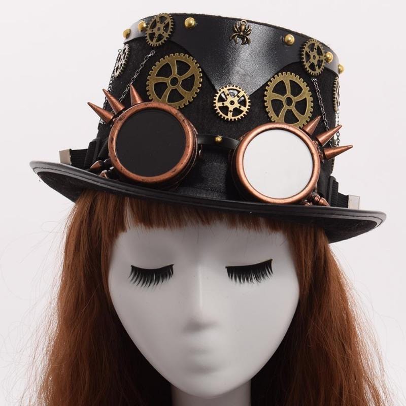 Chapeau Steampunk Haut de Forme Cabaret | Luminaria. - The Steampunk Emporium