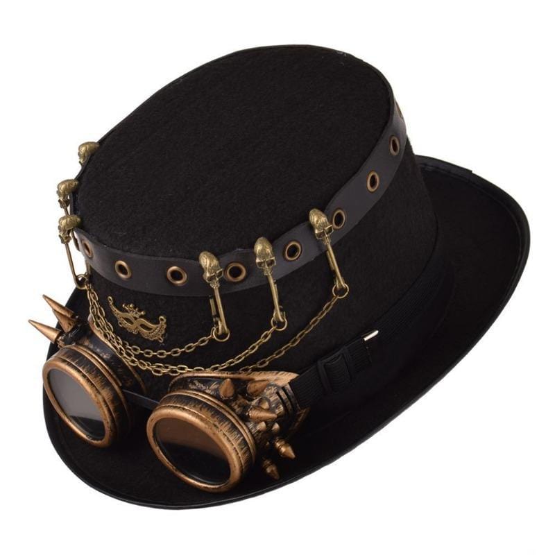 Chapeau Steampunk Haut de Forme Cabaret | Luminaria. - The Steampunk Emporium