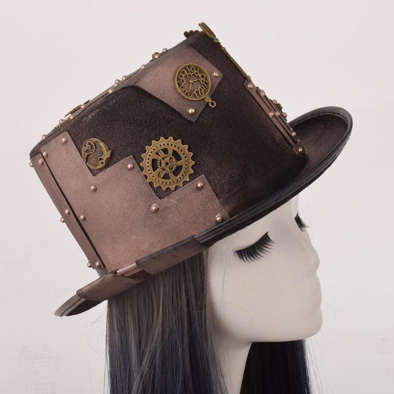 Chapeau Steampunk Marron | SteamWear - The Steampunk Emporium