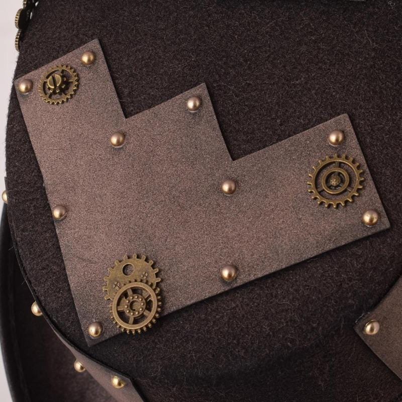 Chapeau Steampunk Marron | SteamWear - The Steampunk Emporium