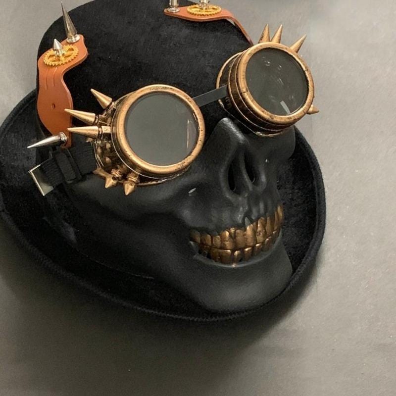 Chapeau Steampunk Skull | DreamGear - The Steampunk Emporium