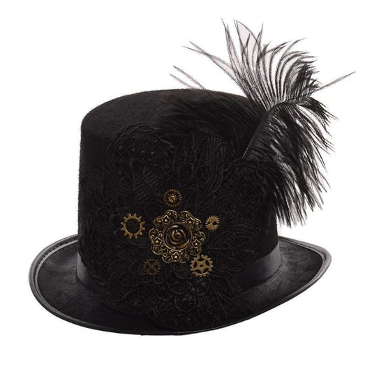 Chapeau Steampunk Victorien | SteamFusion dazzle - The Steampunk Emporium 59-61 cm