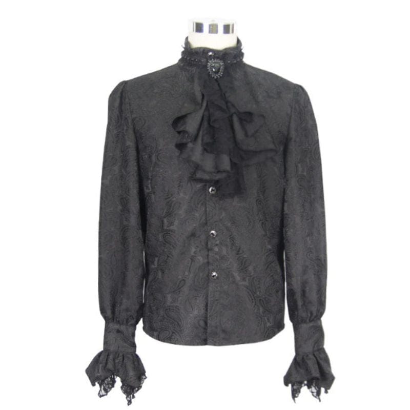 Chemise Aristocrate Gothique Homme | Légende Nocturne - The Steampunk Emporium