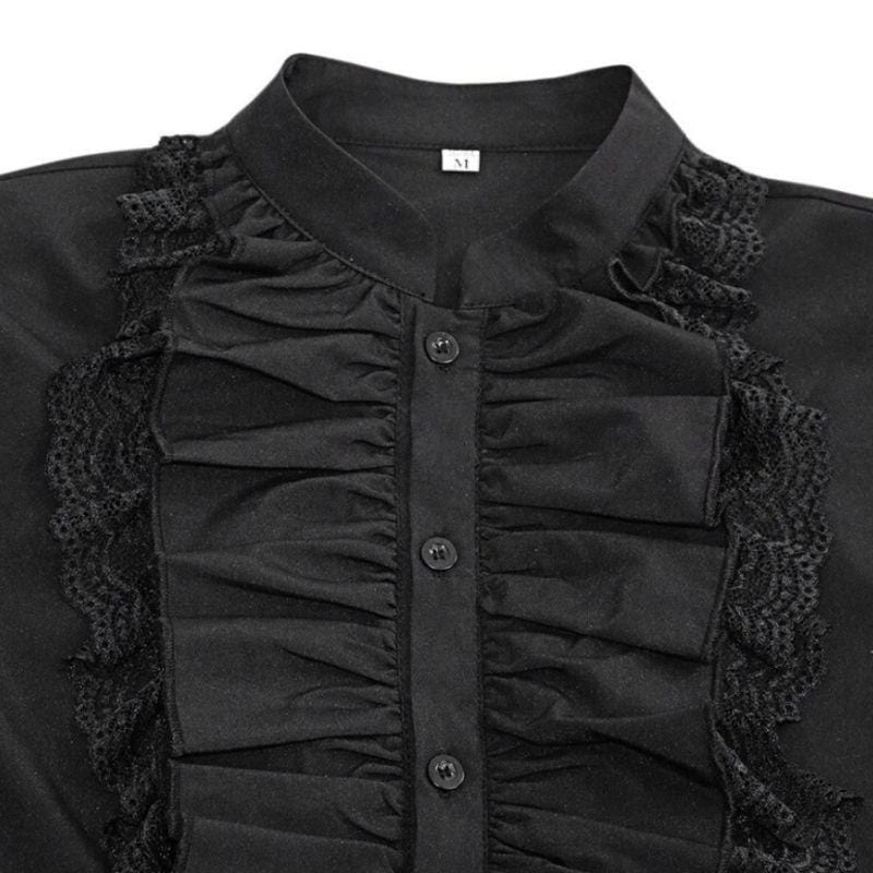 Chemise Gothique Homme | L'Éclat Obscur - The Steampunk Emporium