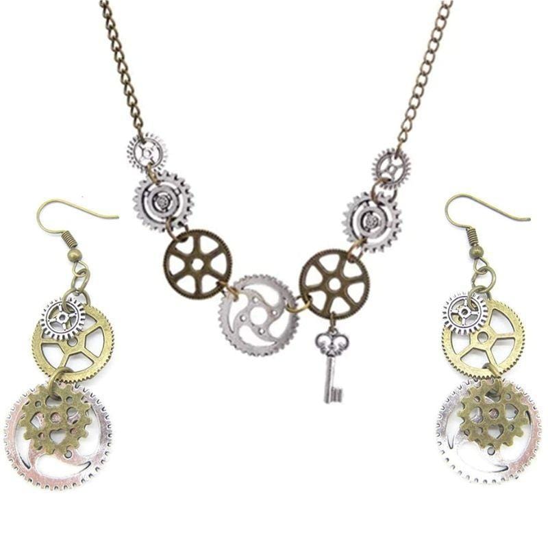 Collier Steampunk Femme | Timeless Gear - The Steampunk Emporium