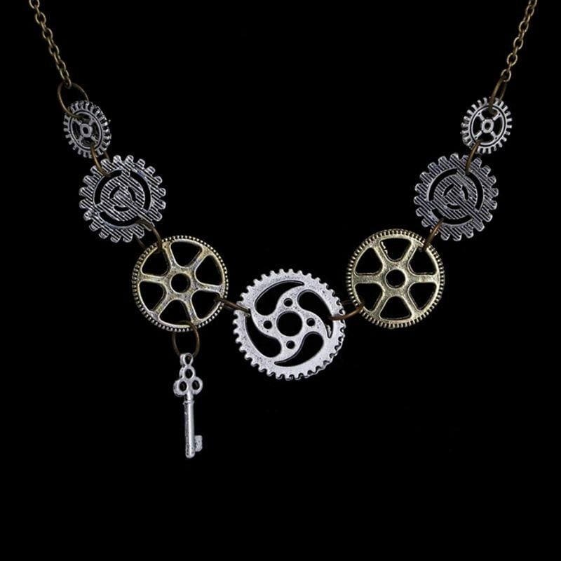 Collier Steampunk Femme | Timeless Gear - The Steampunk Emporium