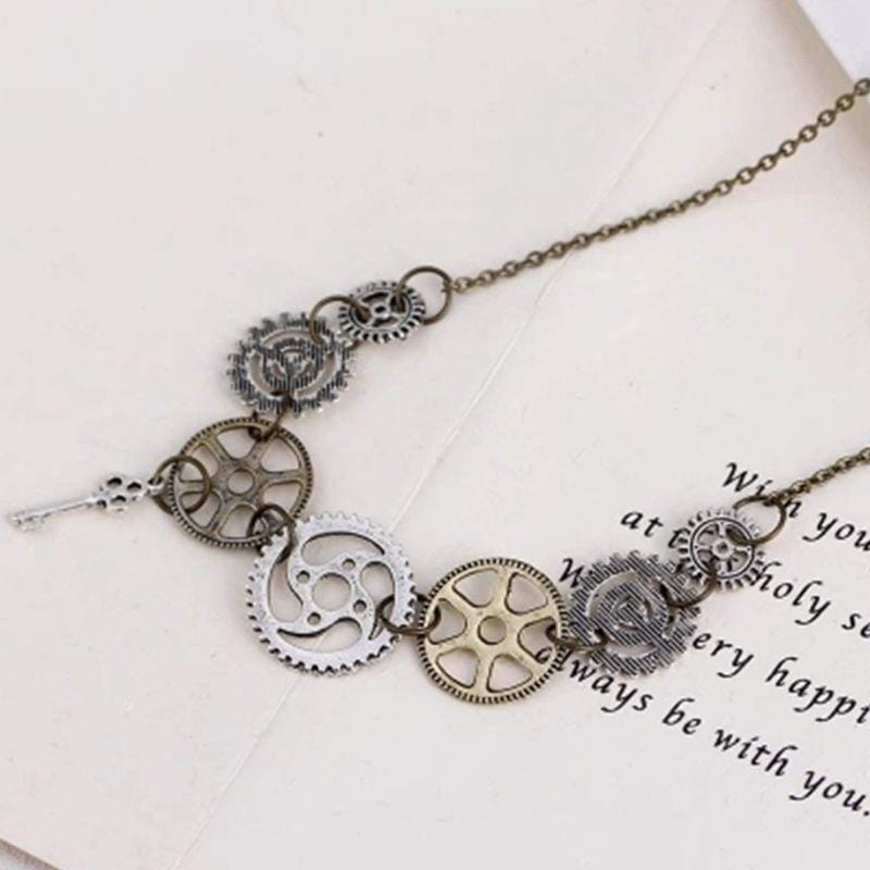 Collier Steampunk Femme | Timeless Gear - The Steampunk Emporium