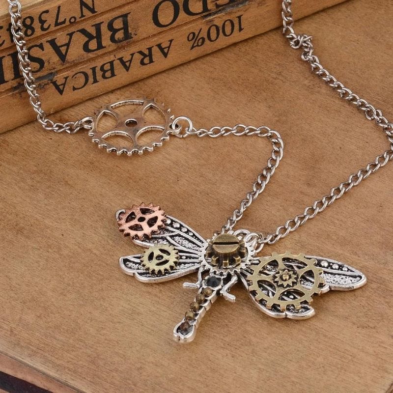 Collier Steampunk Papillon | Luxe Volant - The Steampunk Emporium Papillon