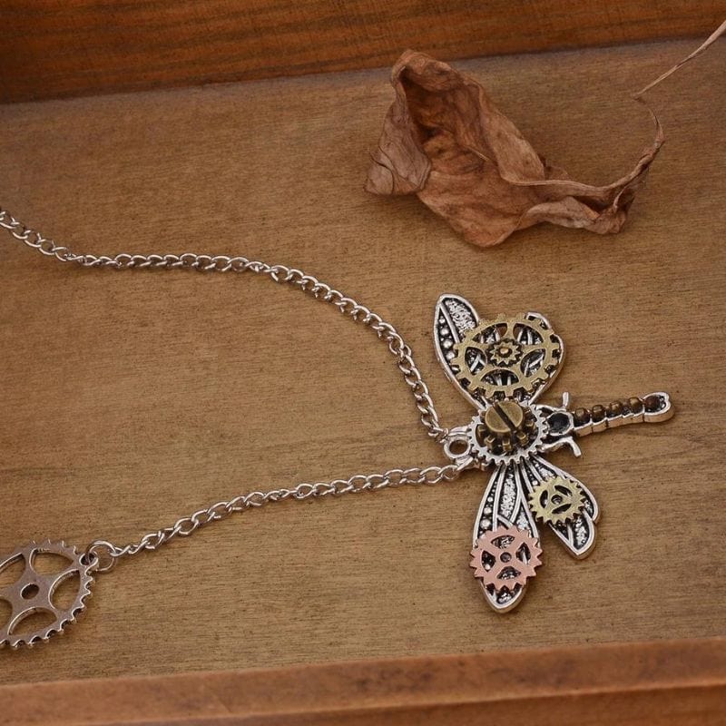 Collier Steampunk Papillon | Luxe Volant - The Steampunk Emporium Papillon