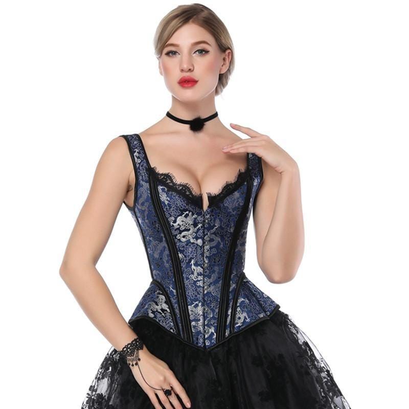 Corset Époque Victorienne | Charme Secret - The Steampunk Emporium